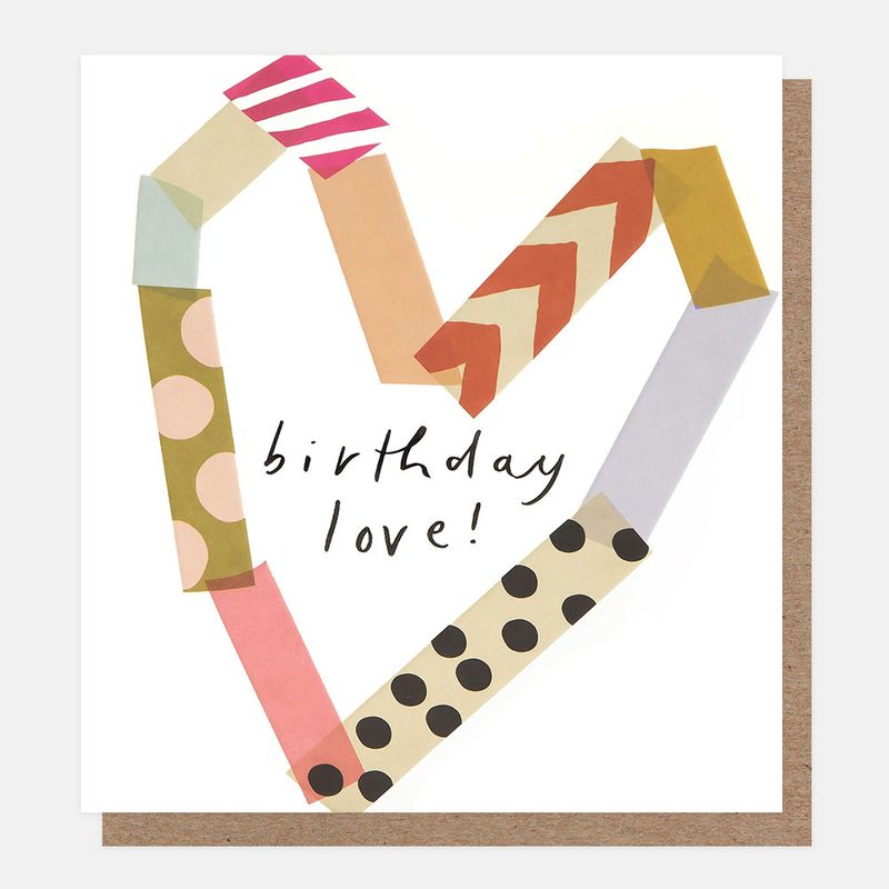 Birthday Love Greetings Card