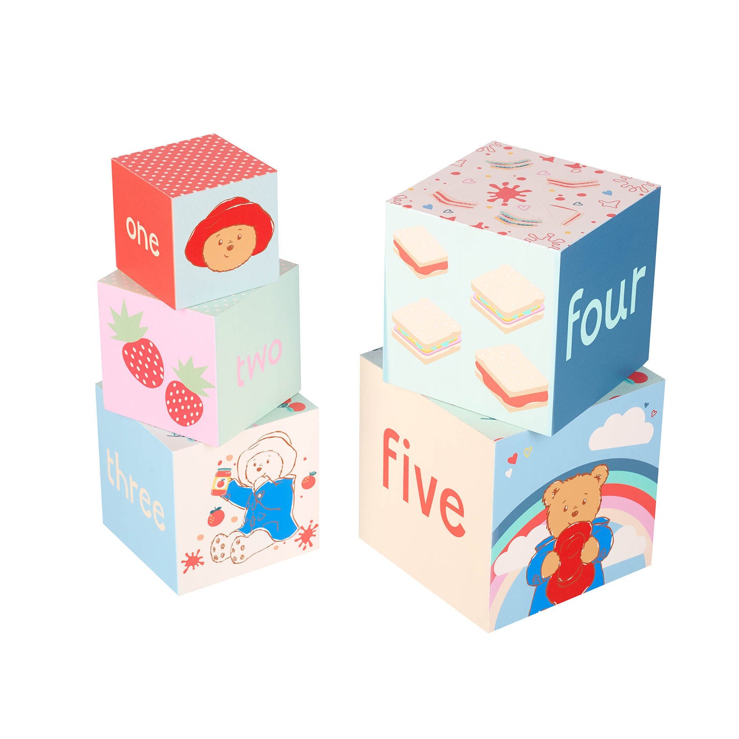 Paddington Wooden Stacking Cubes