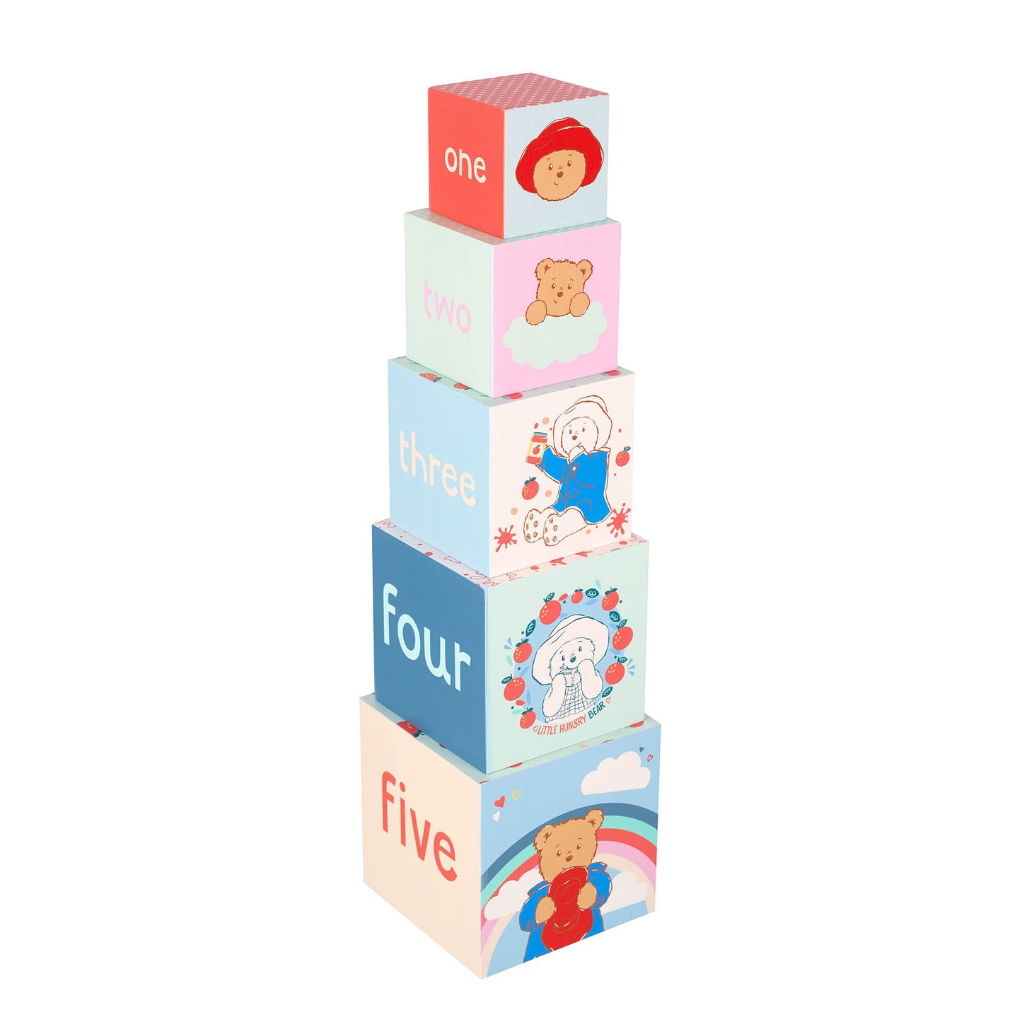 Paddington Wooden Stacking Cubes