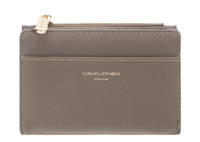 David Jones Soft Touch Small Purse Taupe