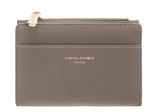 David Jones Soft Touch Small Purse Taupe