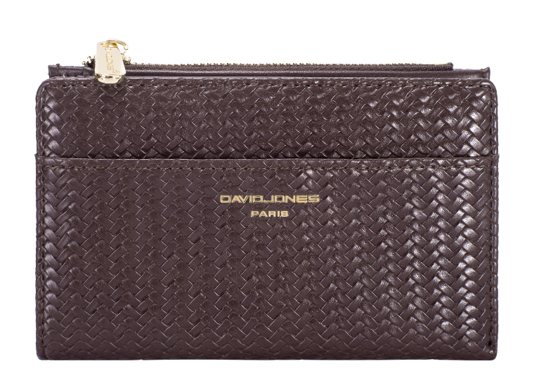 David Jones Small Purse Chocolate