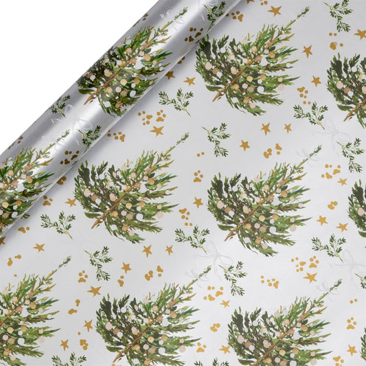 Christmas Spruce Tree Roll Wrap 4m