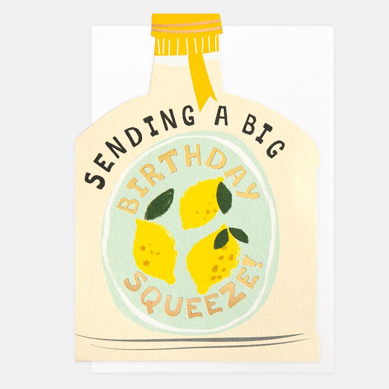 Birthday Squeeze Greetings Card