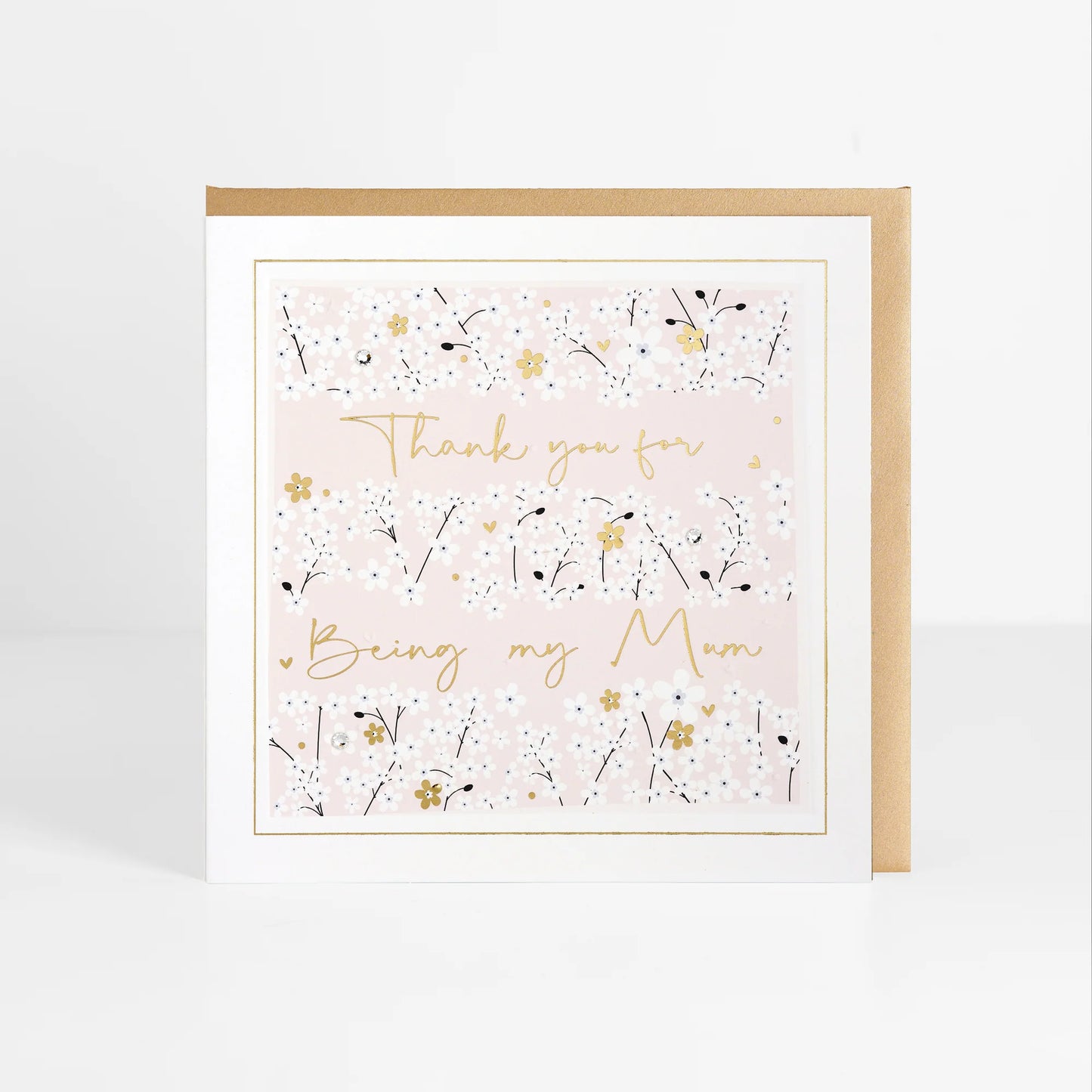 Thank You For Being My Mum Mother’s Day Greetings Card