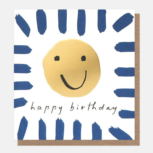 Happy Birthday Smiley Greetings Card