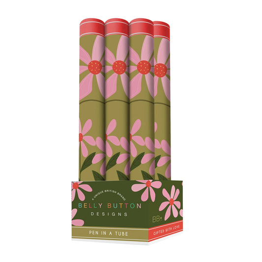 Olive Single Boxed Pen