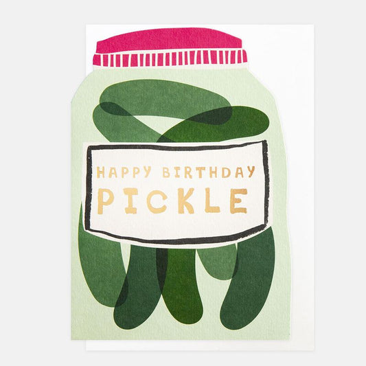 Happy Birthday Pickle Greetings Card