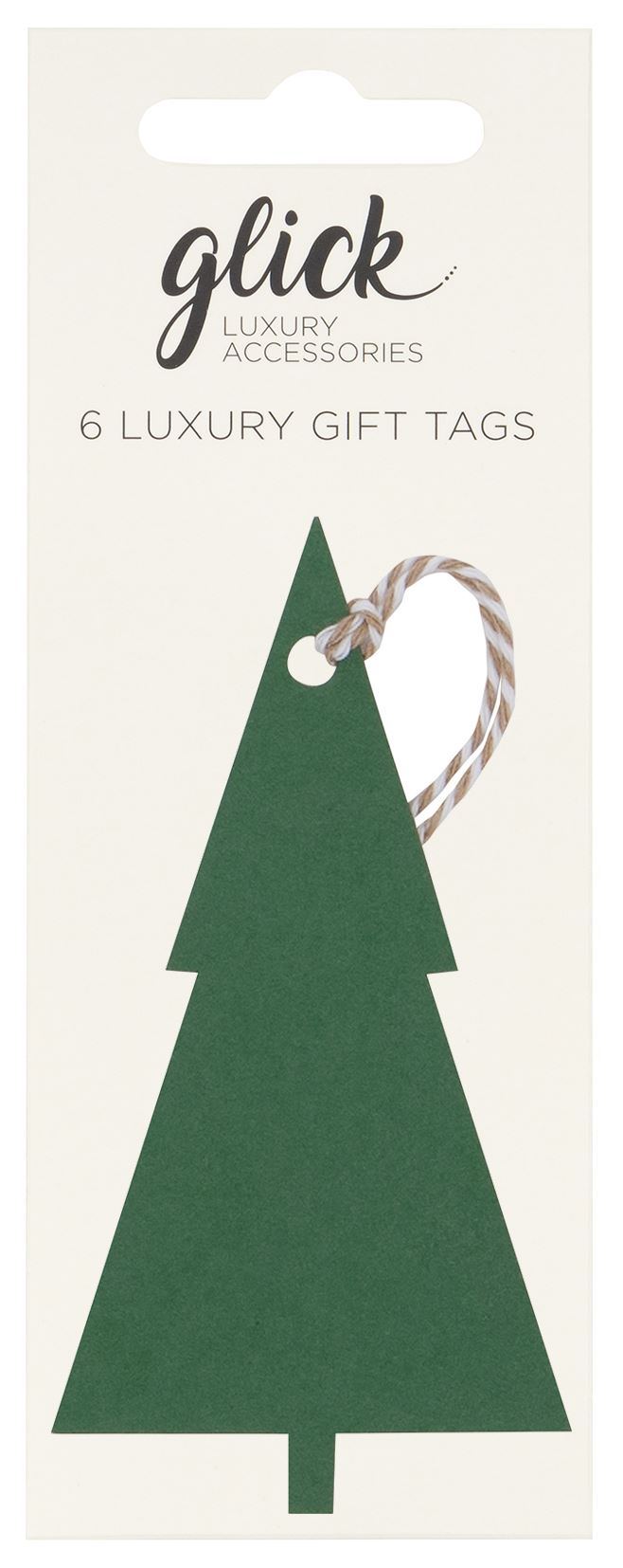 Green Tree Christmas Gift Tags (pack of 6)