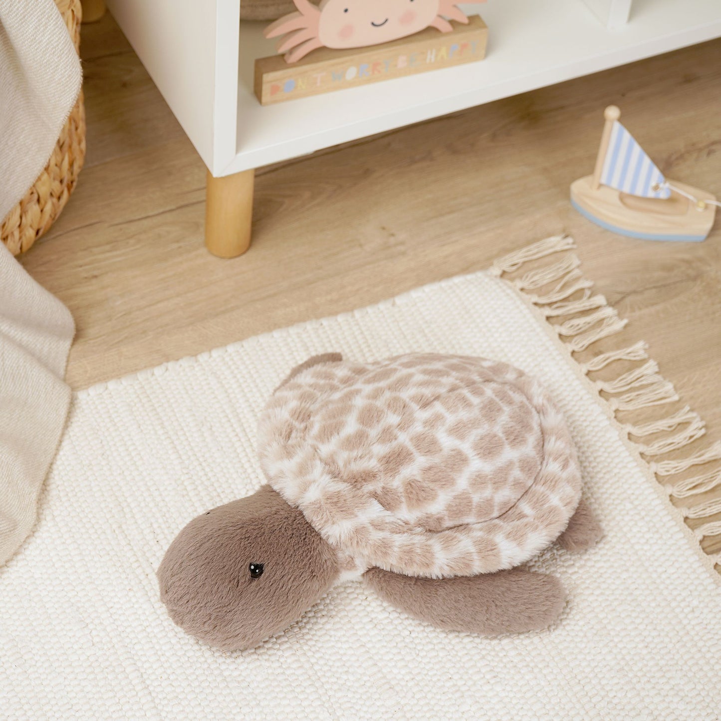 Softies Toby The Plush Brown Turtle
