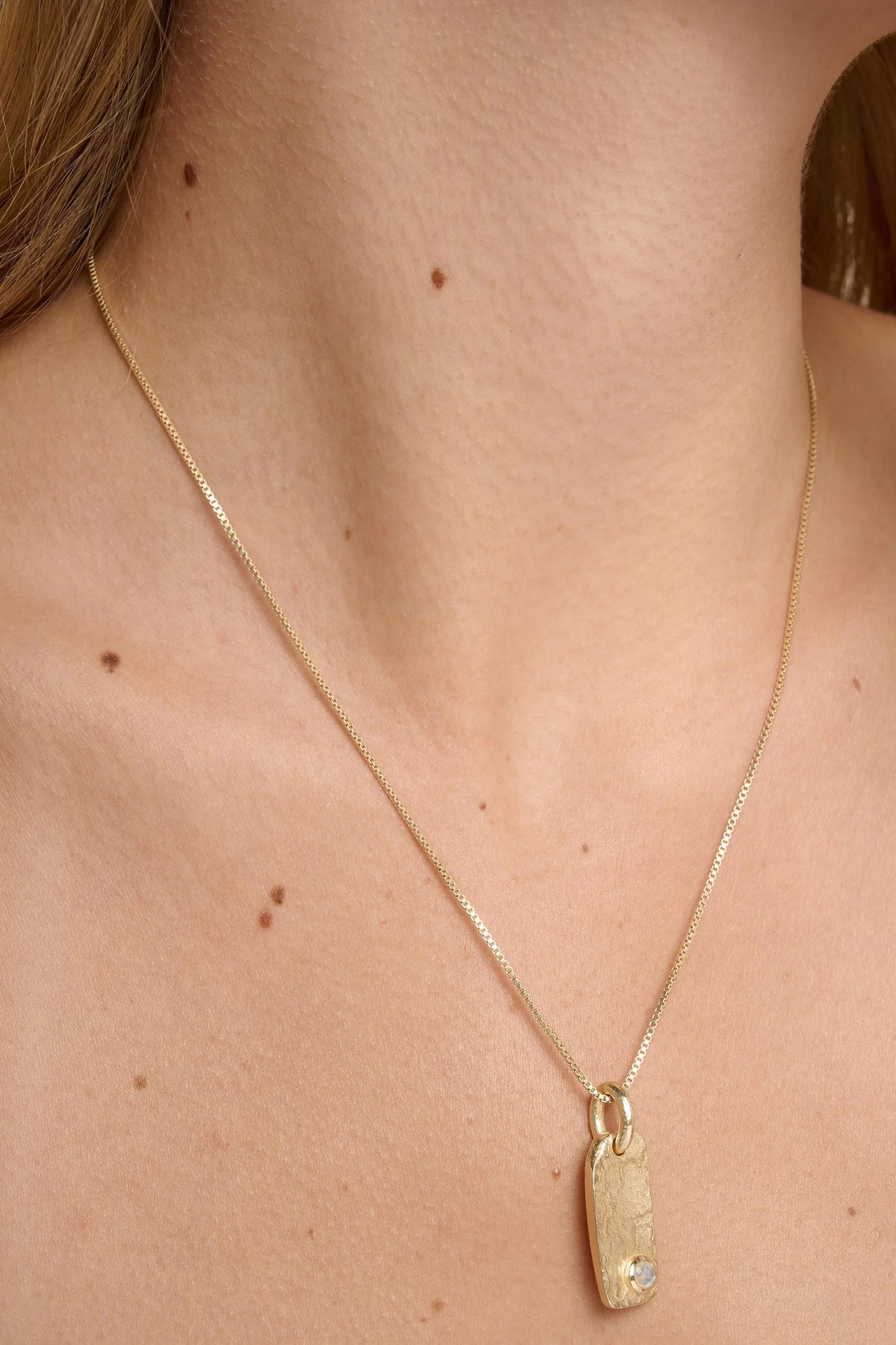 Tutti Organic Necklace Lapis Moonstone