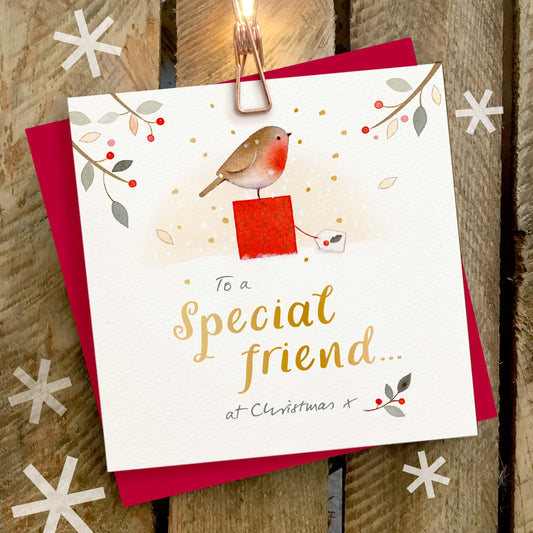 Special Friend Christmas Greetings Card