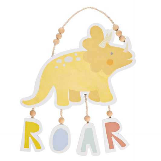 Petit Cheri Triceratops ‘ROAR’ Plaque