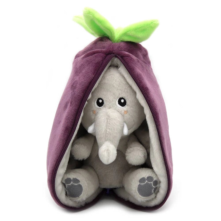 Flipetz Reset the Elephant/Aubergine 2-in-1