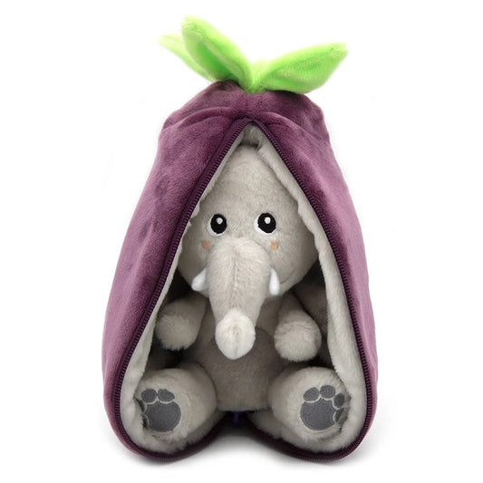 Flipetz Reset the Elephant/Aubergine 2-in-1