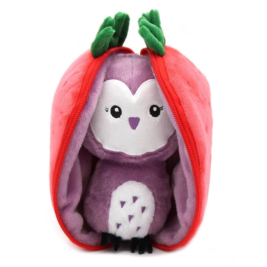 Flipetz Sorbet the Owl/Strawberry 2-in-1