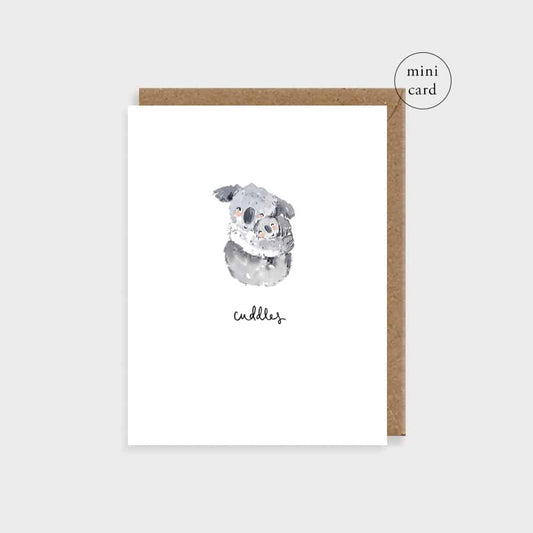 Koalas Mini Greetings Card