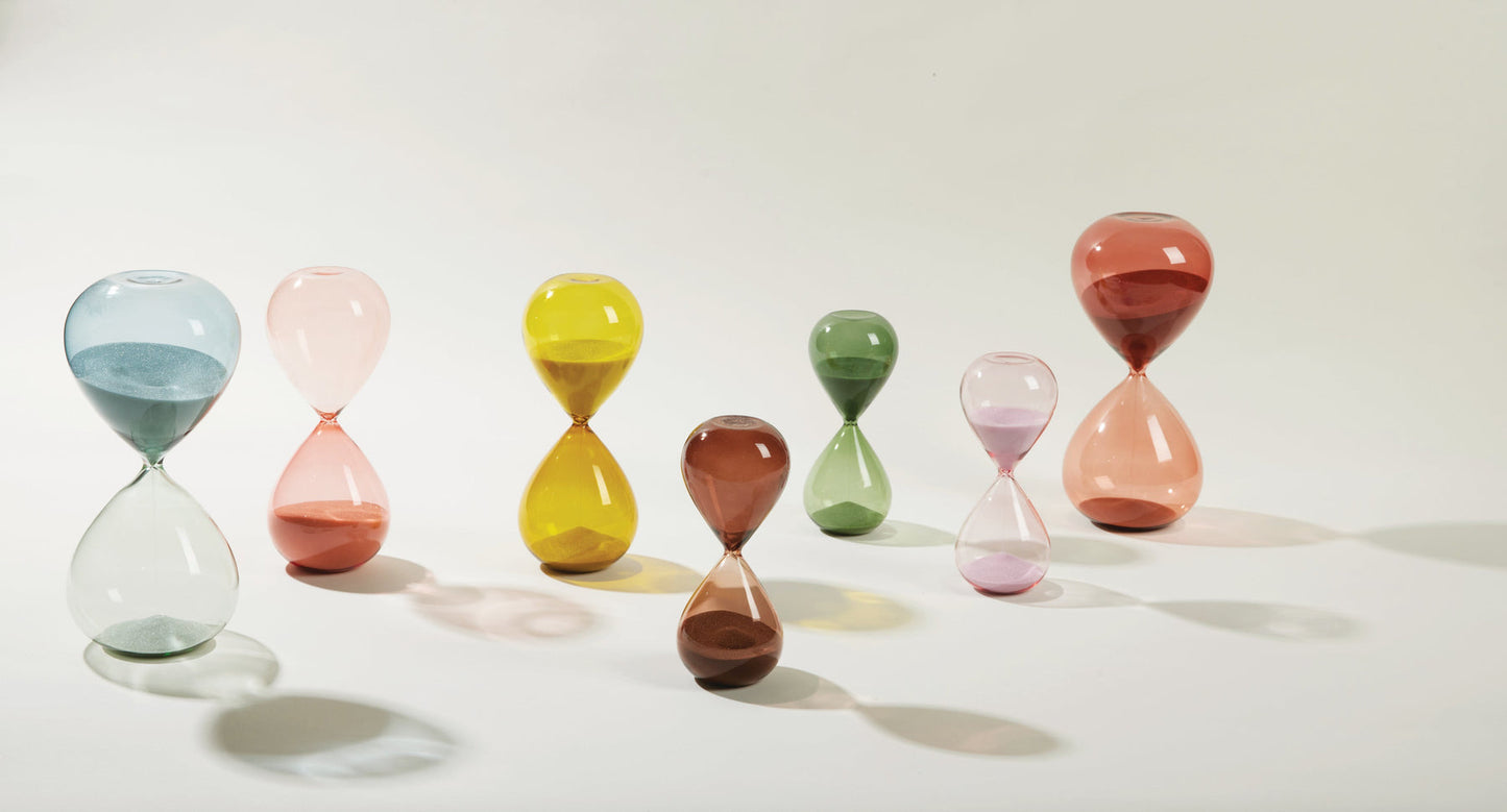 Smoky Quartz 15 Minute Hourglass