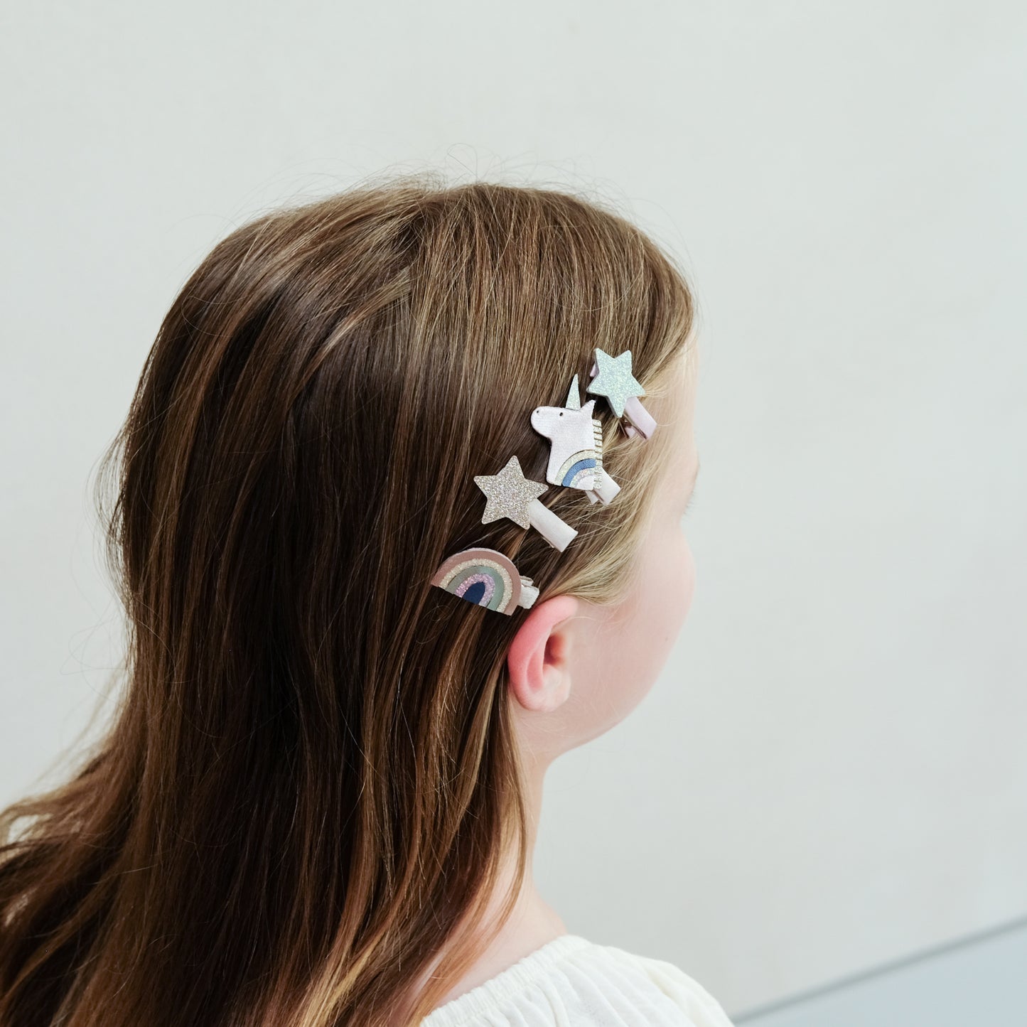 Celeste Unicorn Mini Hair Clips