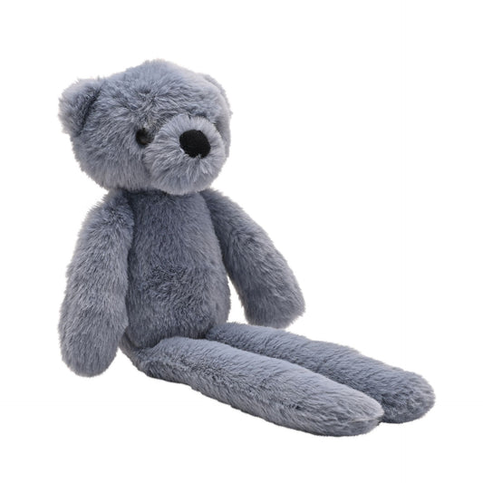 Softies Pip The Plush Long Leg Blue Teddy Bear