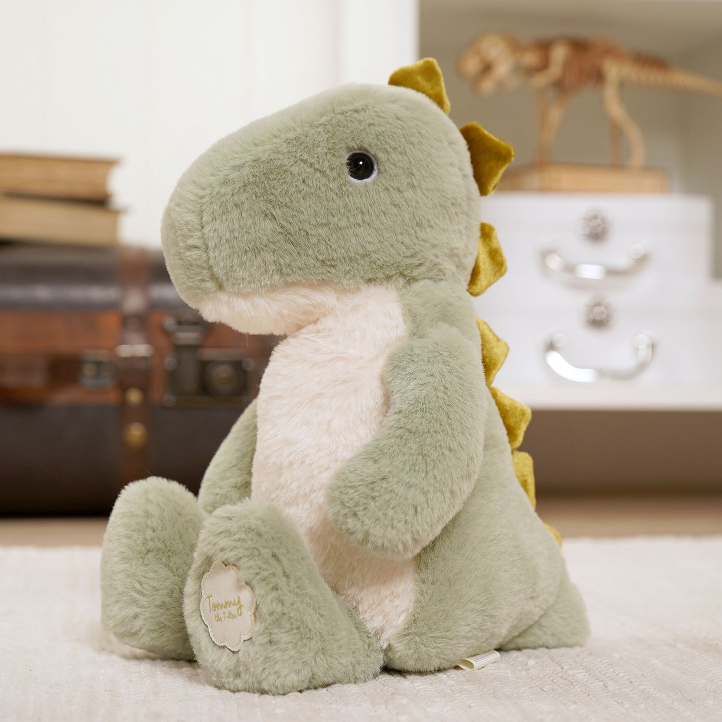 Softies Tommy The Green Dinosaur Plush
