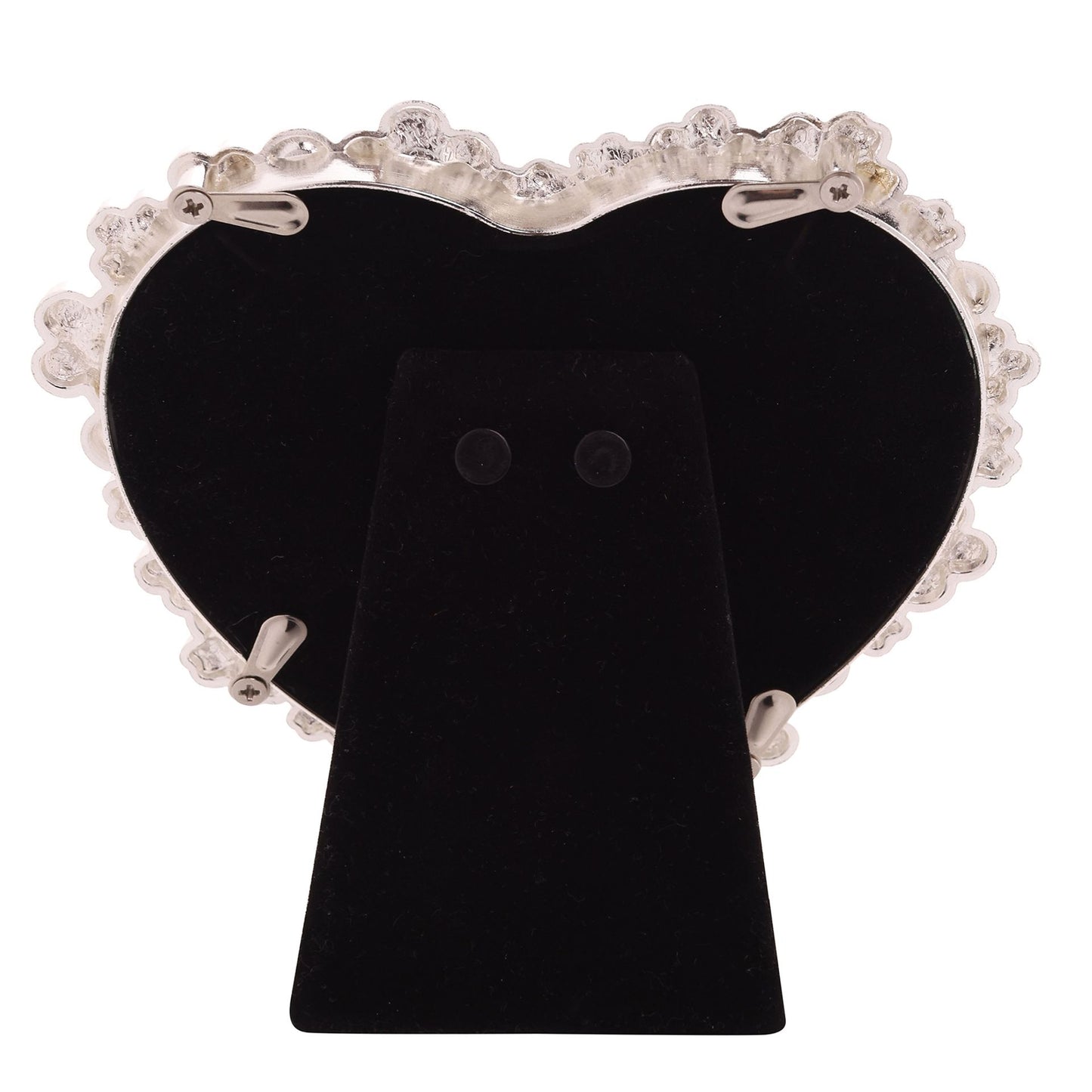 Sophia Daisy Heart Photo Frame White