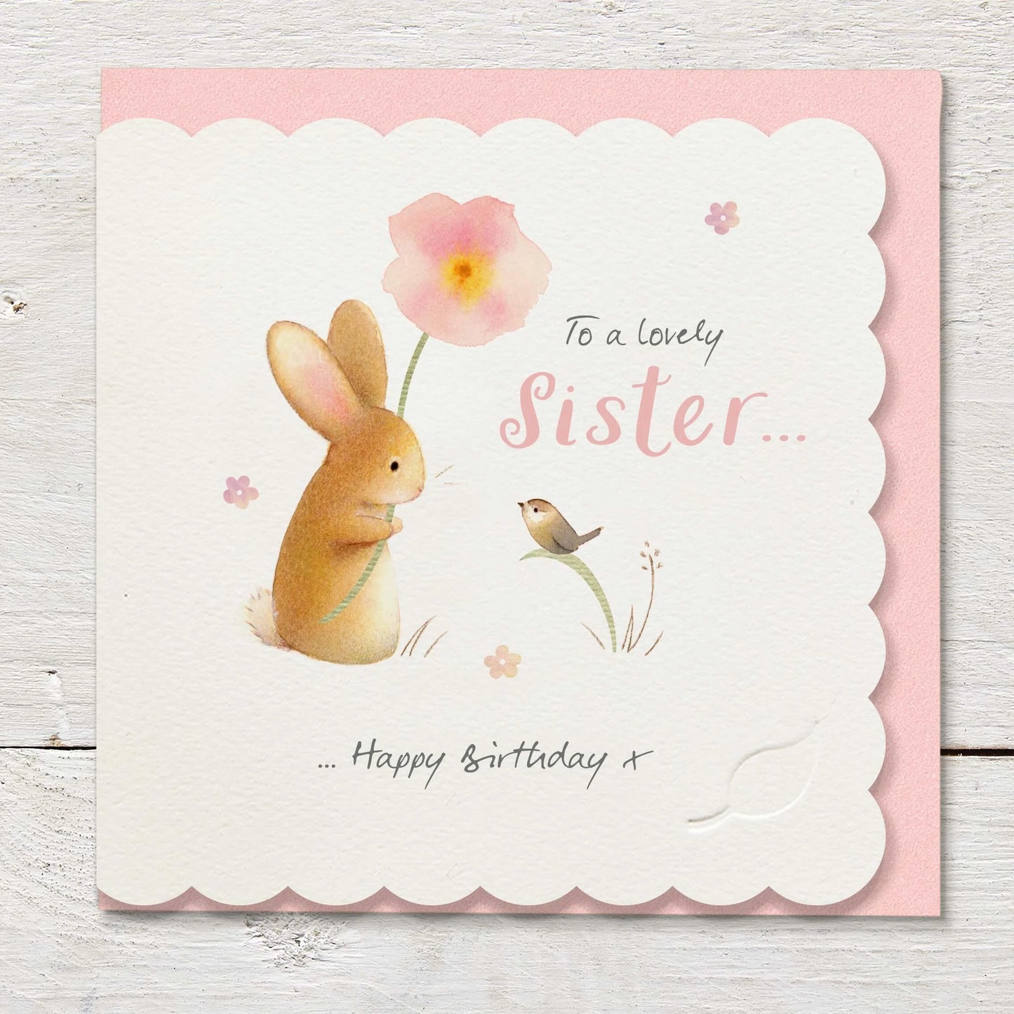 Lovely Sister Birthday Greetings Card