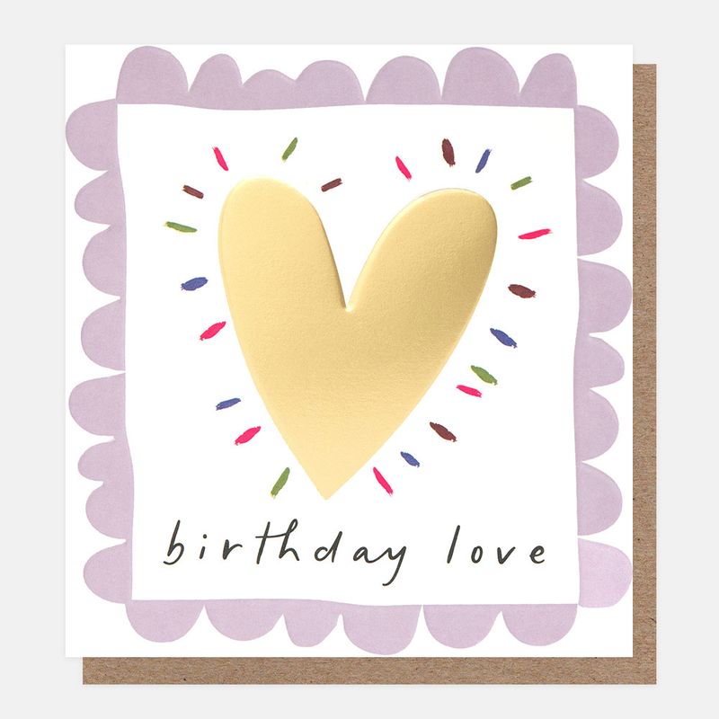 Happy Birthday Love Greetings Card