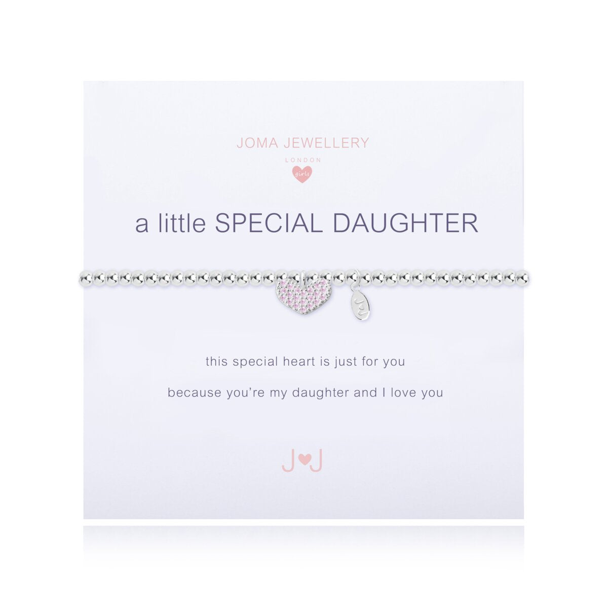 A Little Children’s Special Daughter Silver Bracelet