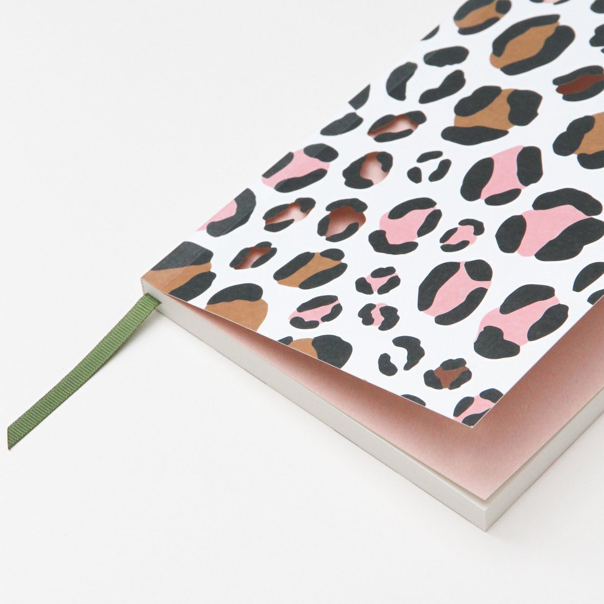 Pink Leopard Soft Back Notebook