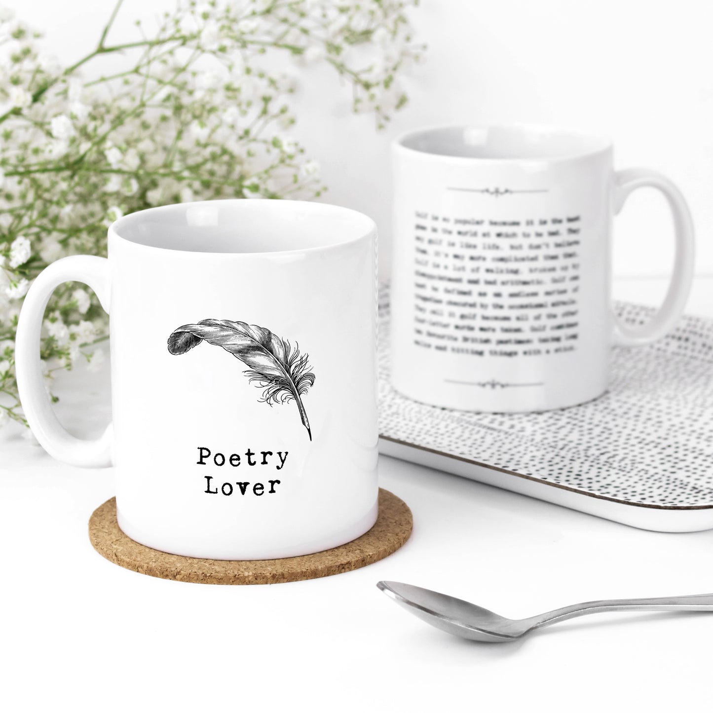 Poetry Lover Quotes Mug