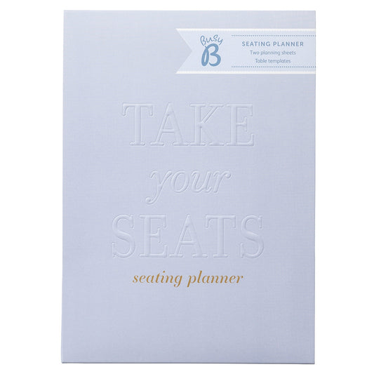 Wedding Seating Planner Powder Blue