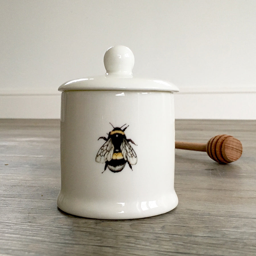Bee Honey Pot Set