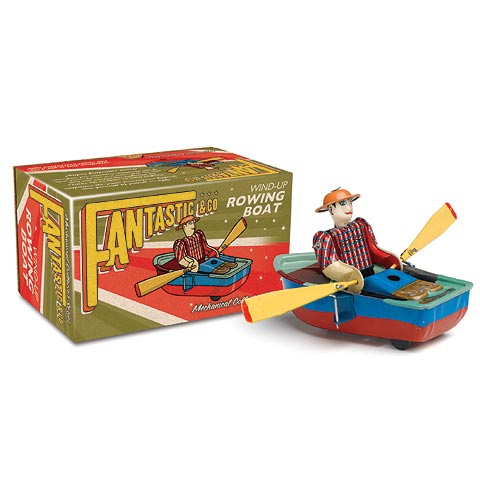 Collectable Tin Rowboat