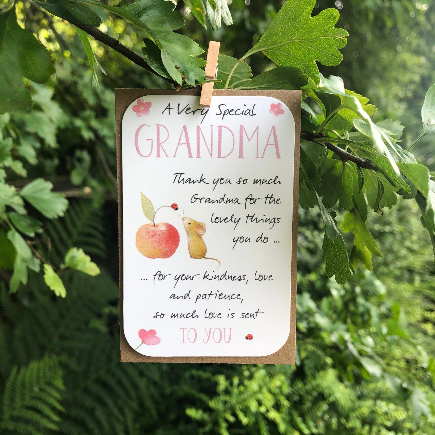 Little Keepsake Card Grandma