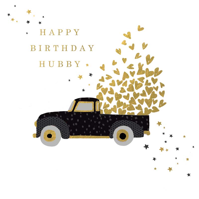 Birthday Greetings Card Hubby