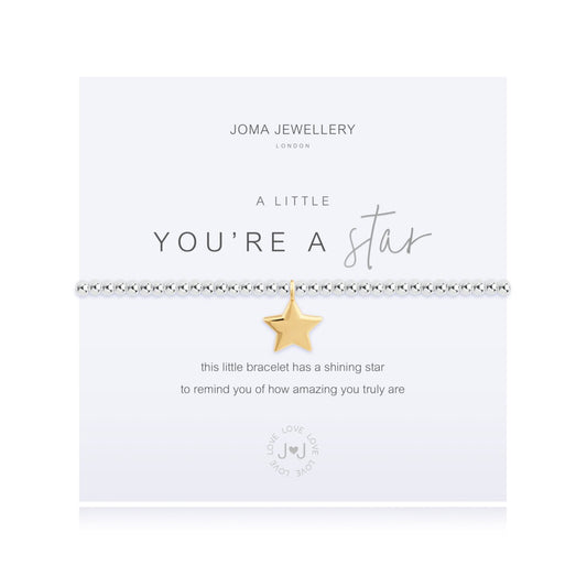 A Little You're A Star Silver Bracelet