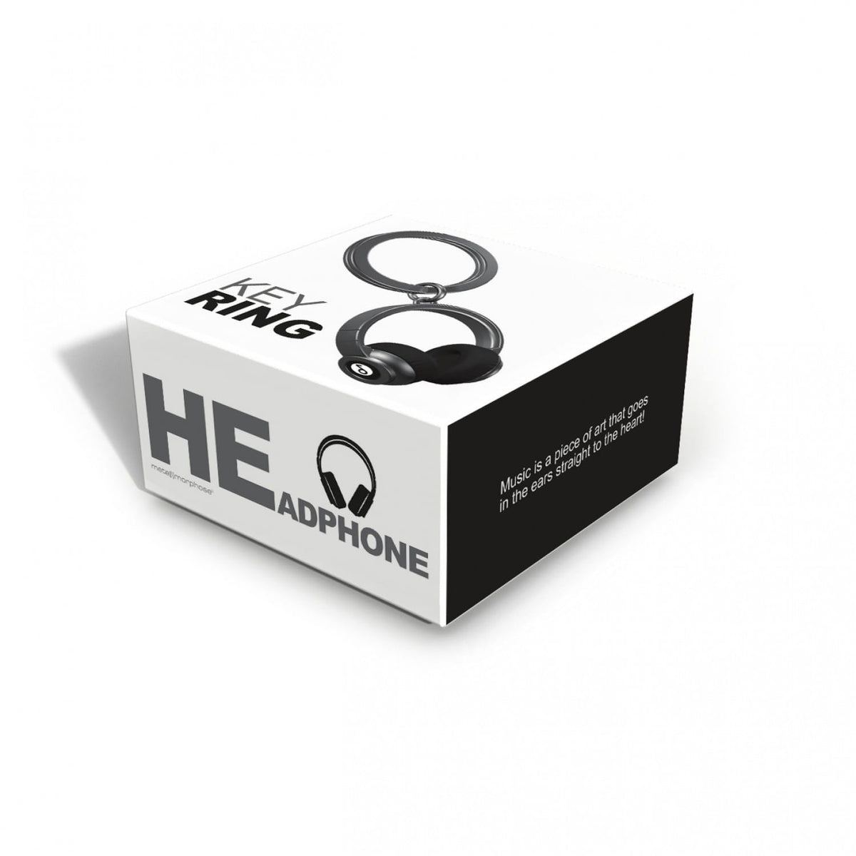 Metamorphose Keyring Black Headphones
