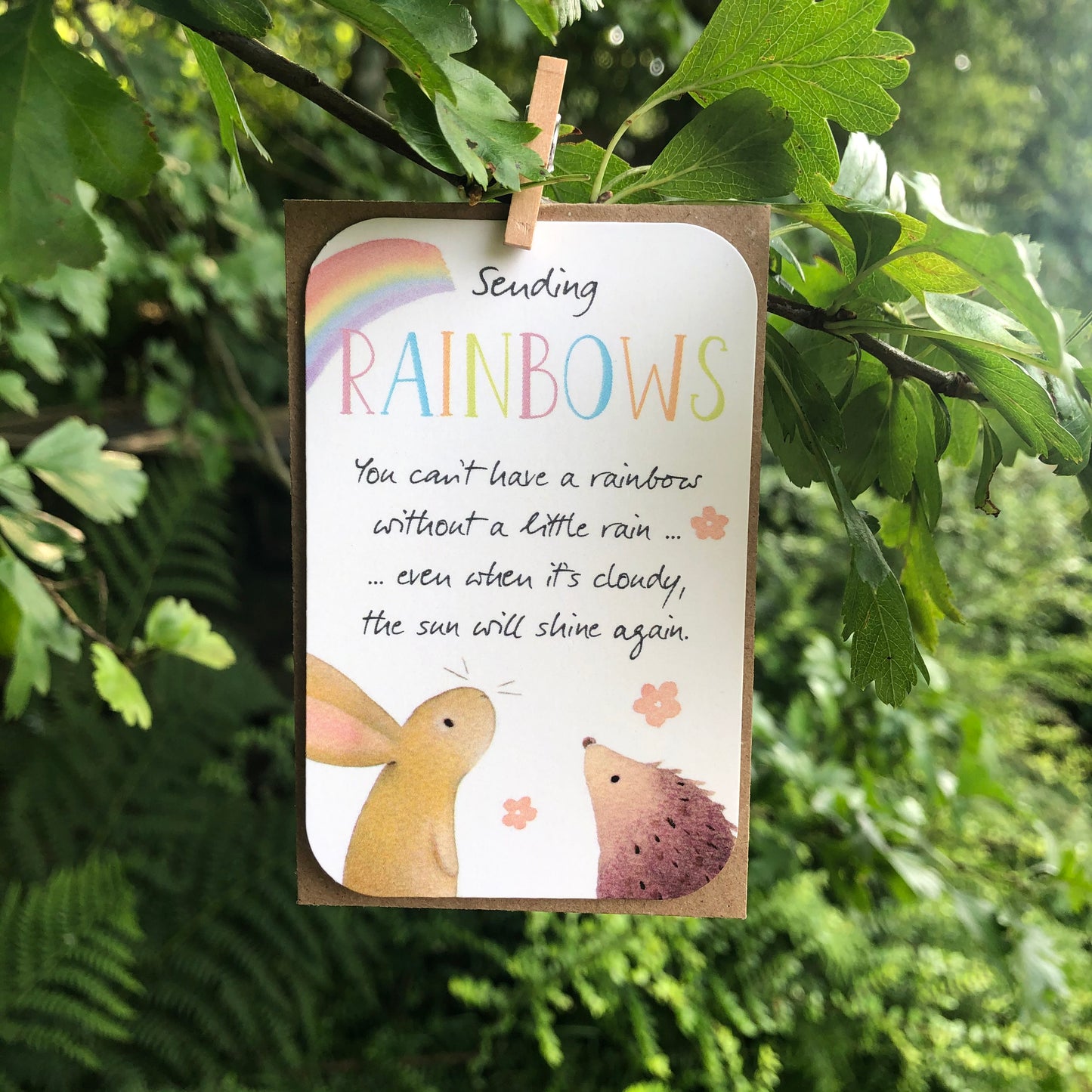 Little Keepsake Card Rainbow