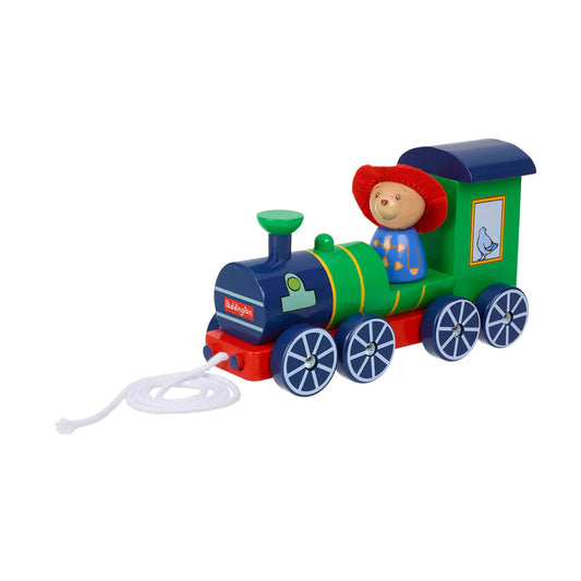 Paddington Wooden Pull Along Steam Train