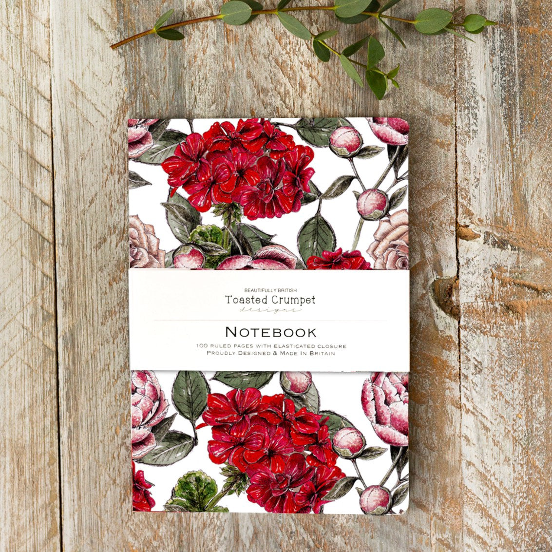 In Full Bloom A5 Lined Notebook