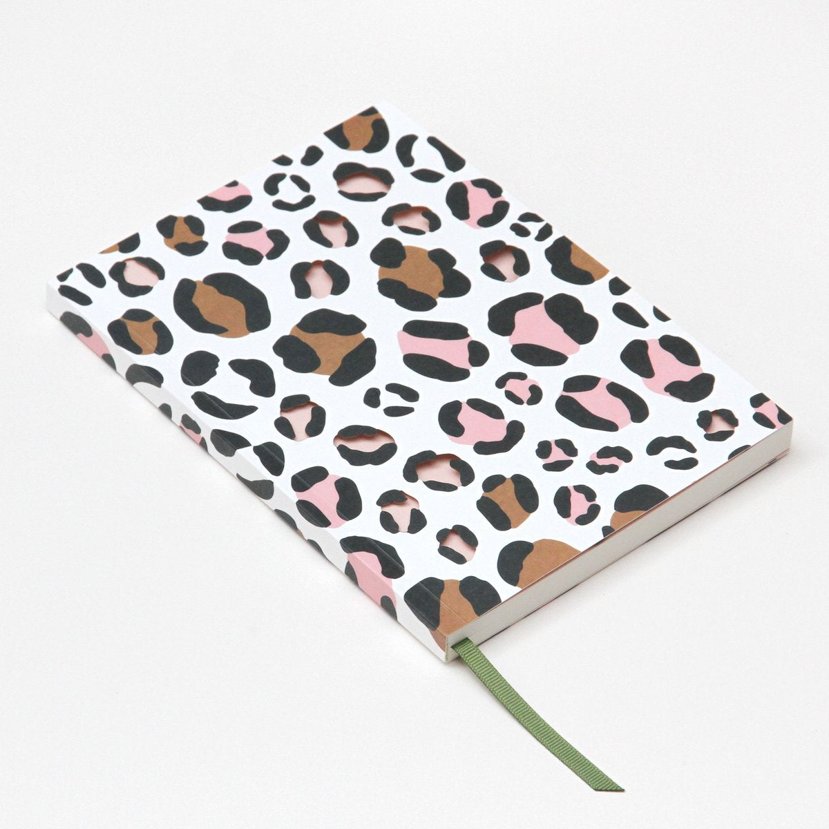 Pink Leopard Soft Back Notebook