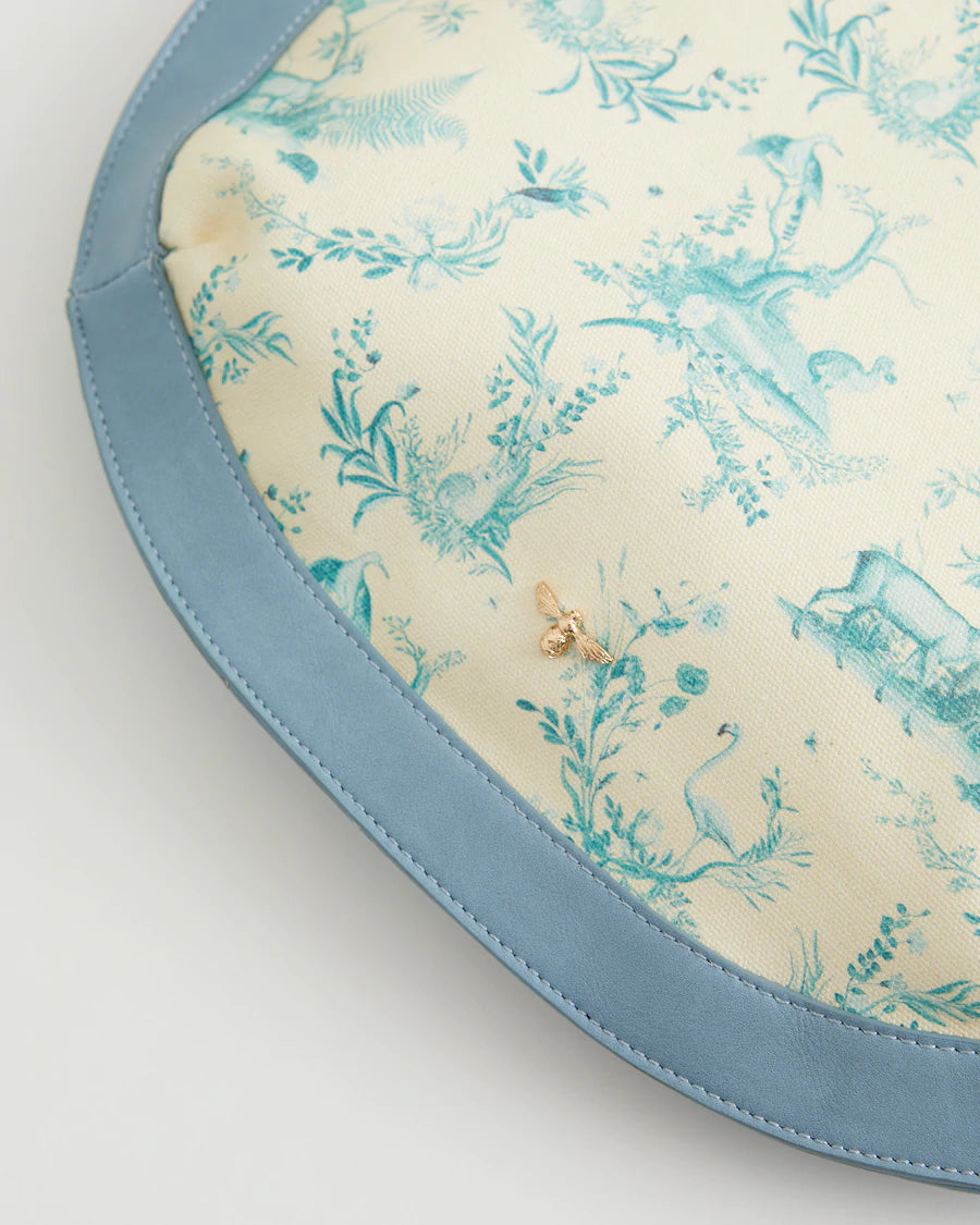 Toile de Jouy Messenger Bag