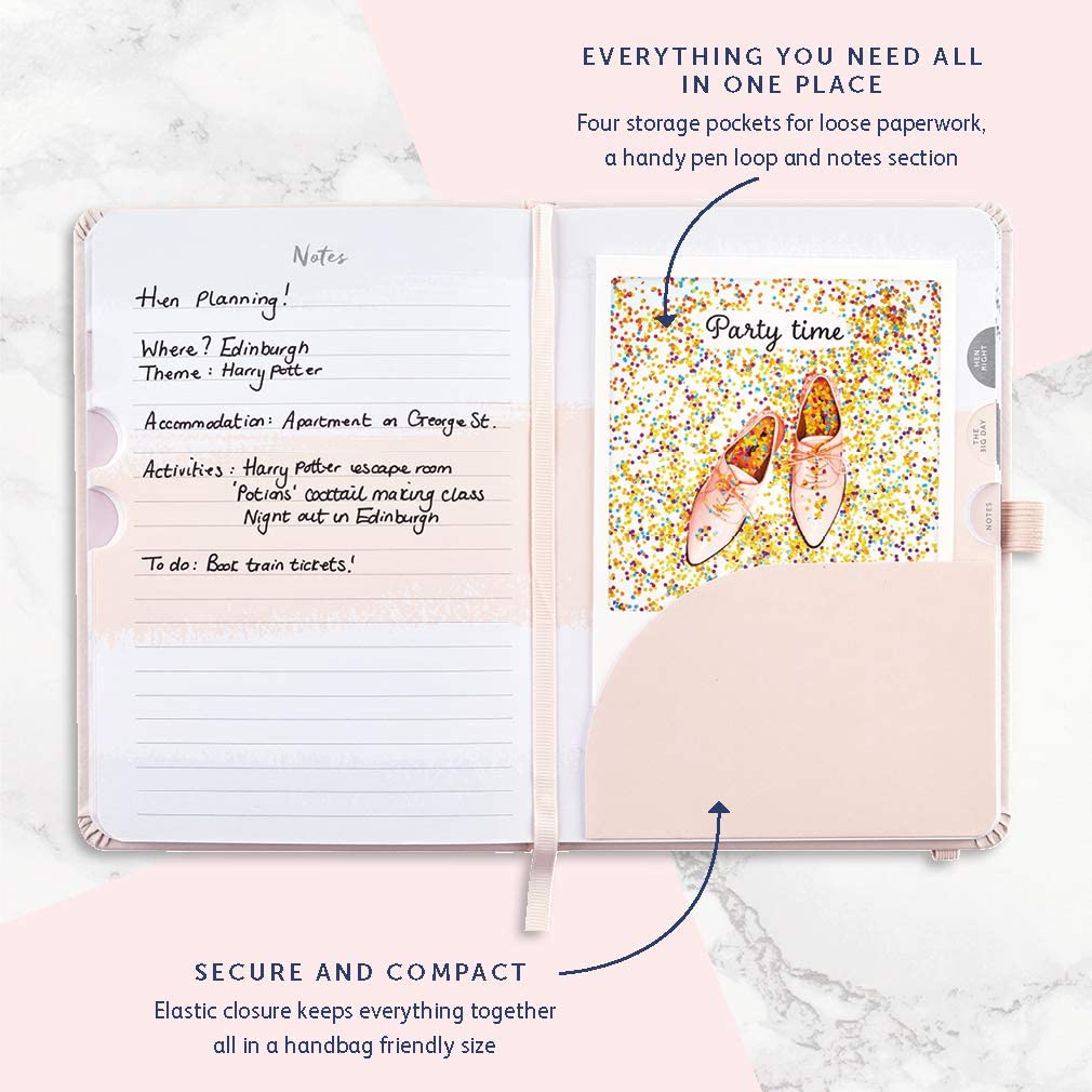 Bridesmaid Planner Nude & Rose Gold
