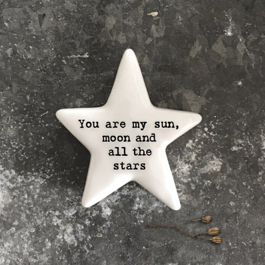 Porcelain Star Token Sun & Moon