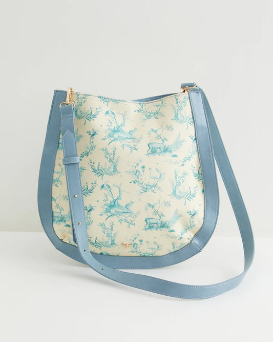 Toile de Jouy Messenger Bag
