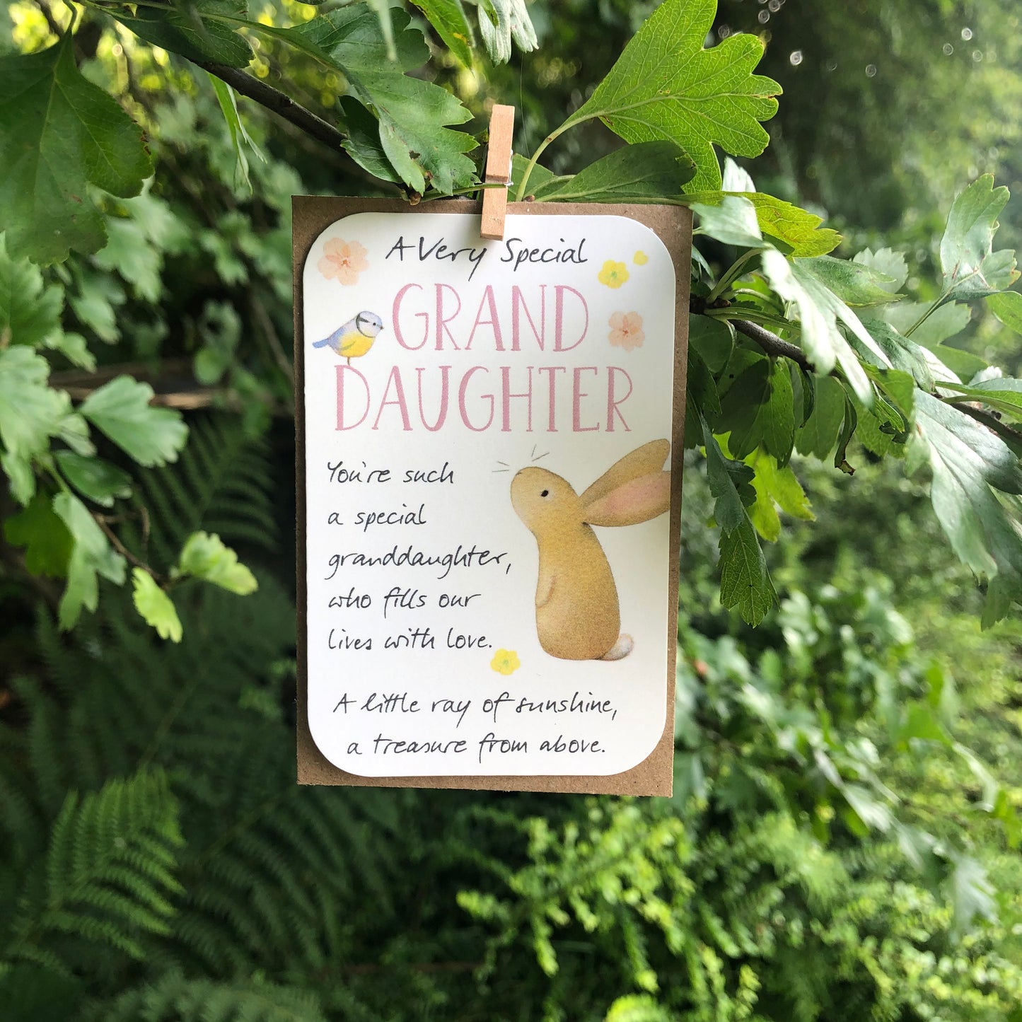 Little Keepsake Card Granddaughter