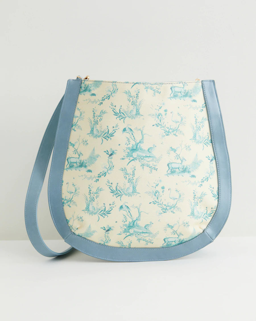 Toile de Jouy Messenger Bag