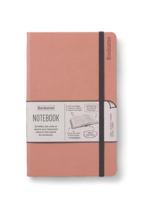 Bookaroo A5 Notebook Blush