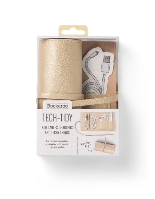 Bookaroo Tech Tidy Gold